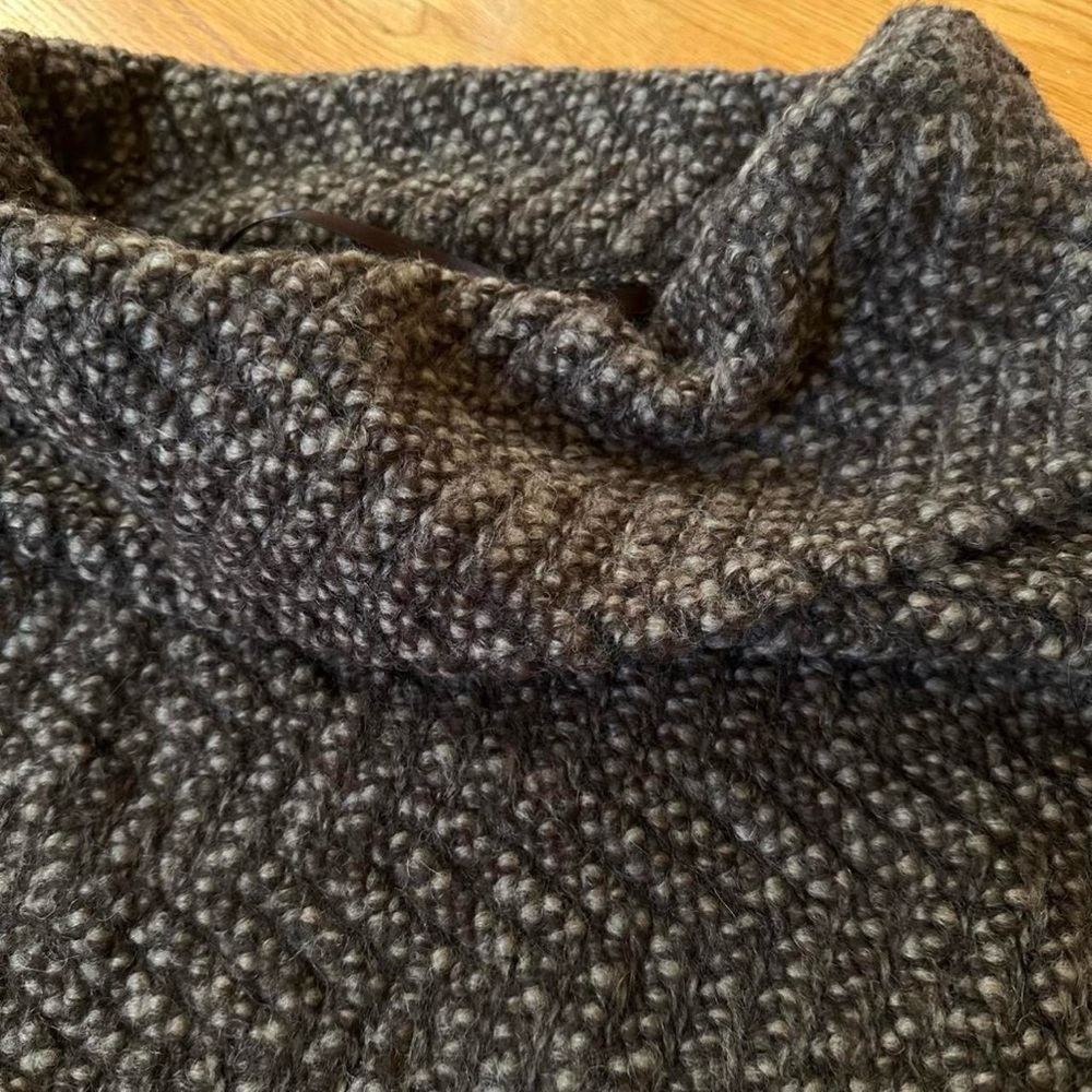 Brown Per Una Knit Shawl - Picture 3 of 7